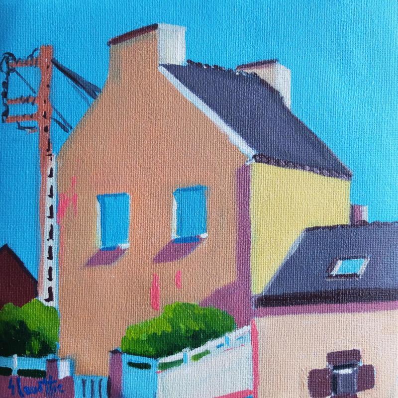 Painting Short light by Coueffic Sébastien | Painting Realism Oil