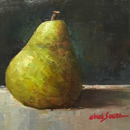 Painting Pero d'agua by Chico Souza | Painting Figurative Oil Still-life