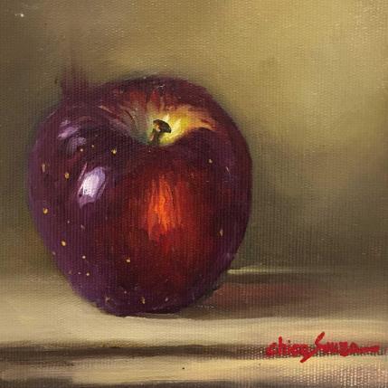 Painting Bordo by Chico Souza | Painting Figurative Oil Still-life