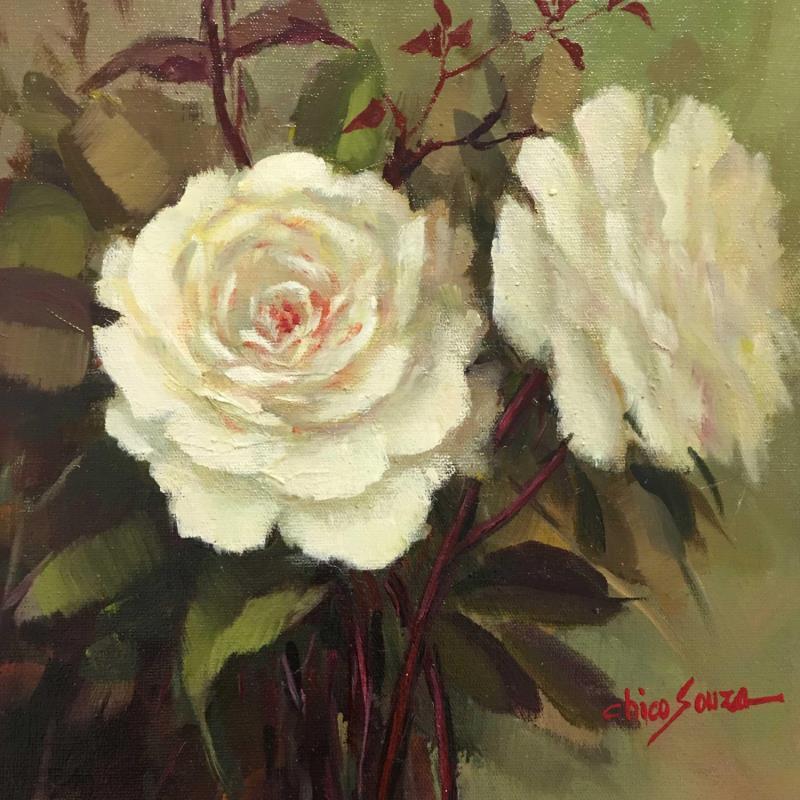 Painting Zumbido by Chico Souza | Painting Figurative Still-life Oil