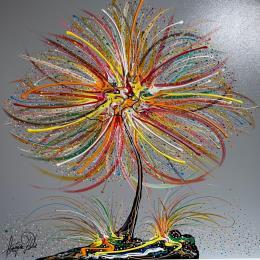 Painting C'est l'Amour à Rueil by Fonteyne David | Painting Figurative Acrylic