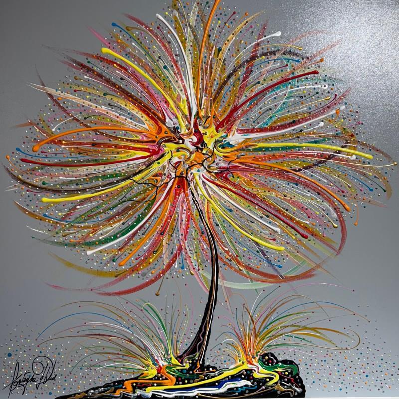 Gemälde C'est l'Amour à Rueil von Fonteyne David | Gemälde Figurativ Acryl