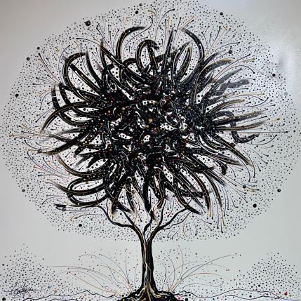 Painting Elégance et dualité by Fonteyne David | Painting Figurative Acrylic