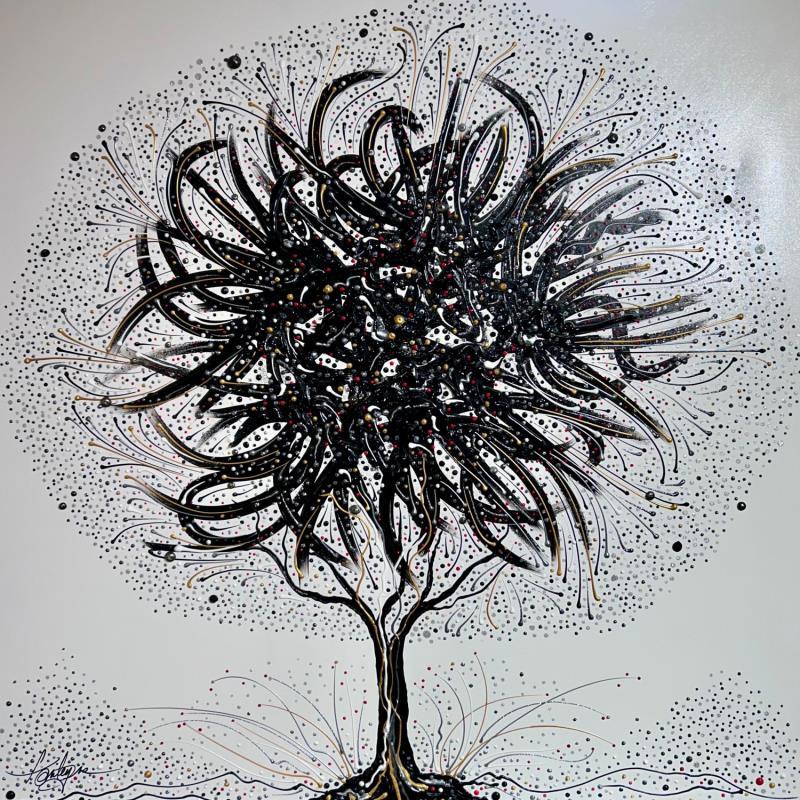 Painting Elégance et dualité by Fonteyne David | Painting Figurative Acrylic