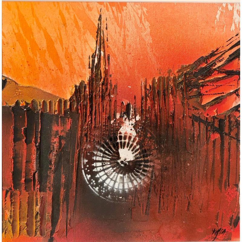 Painting La précieuse - Cathédrale de Strasbourg by Horea | Painting Figurative Urban Oil