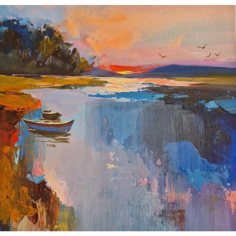 Peinture Remember a beautiful moment par Bond Tetiana | Tableau Figuratif Huile