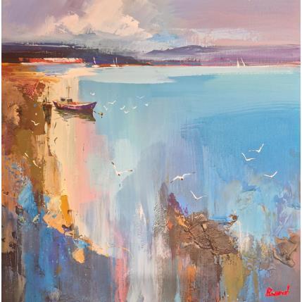 Peinture Catch par Bond Tetiana | Tableau Figuratif Huile