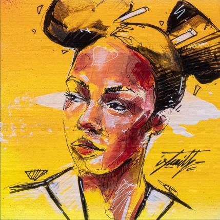 Painting Désiré by Istraille | Painting Figurative Acrylic Portrait