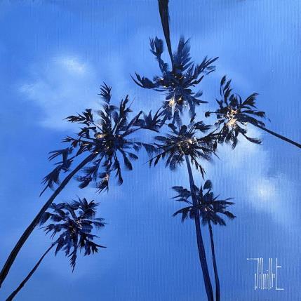 Painting California dream by Guillet Jerome | Painting Figurative Oil