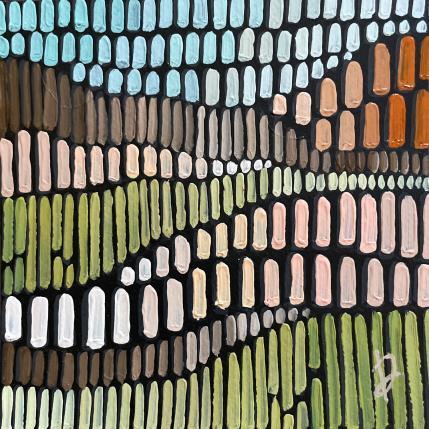 Painting Night by Dmitrieva Daria | Painting Abstract Acrylic, Oil Nature