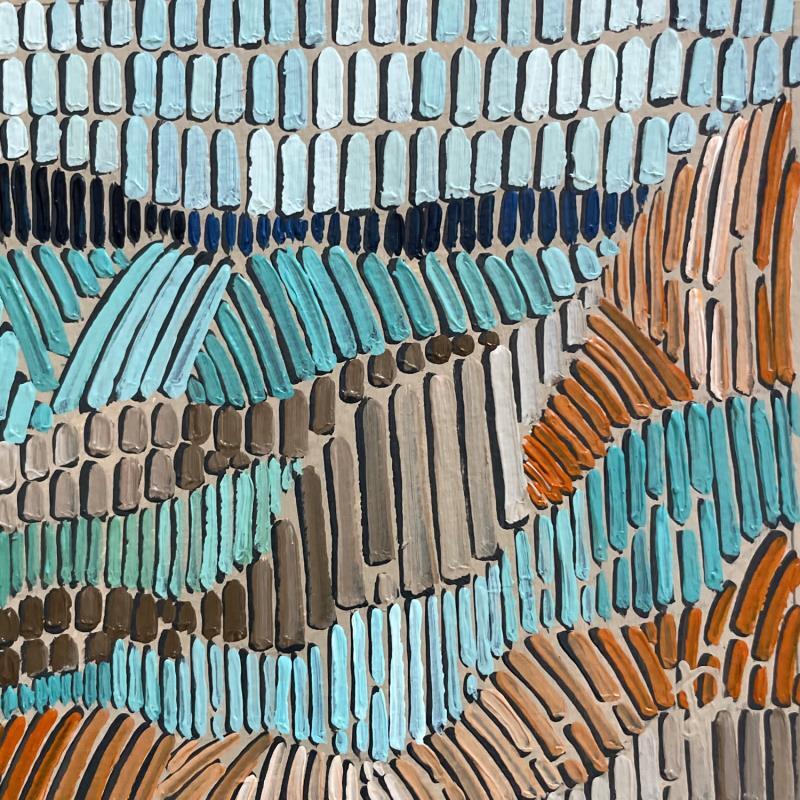 Painting day by Dmitrieva Daria | Painting Abstract Nature Acrylic