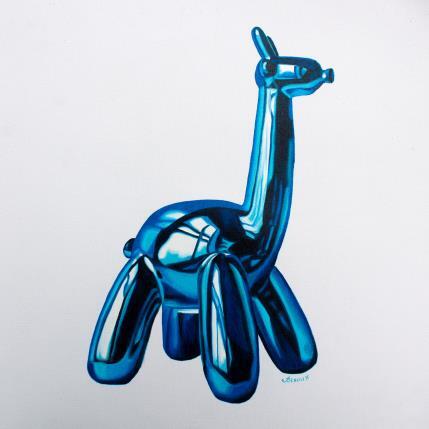 Pintura The funny journey por Bisoux Morgan | Pintura Figurativo Aceite Animales, Naturalezas muertas, Niño