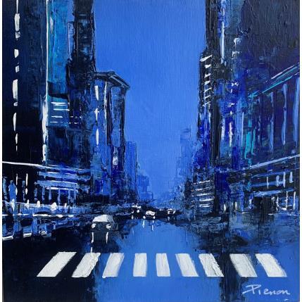 Painting 5 Th Avenue by Pienon Cyril | Painting Figurative Acrylic, Sand Landscapes, Pop icons