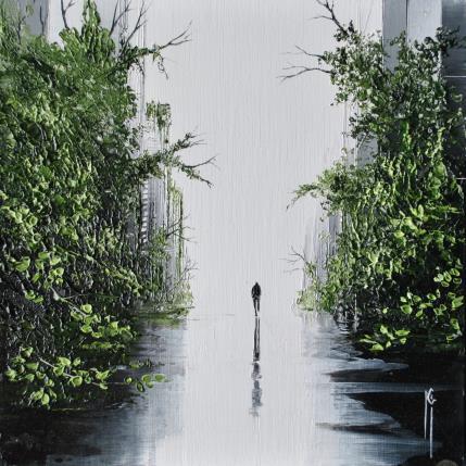 Painting parcours végétal by Galloro Maurizio | Painting Figurative Oil Pop icons, Urban