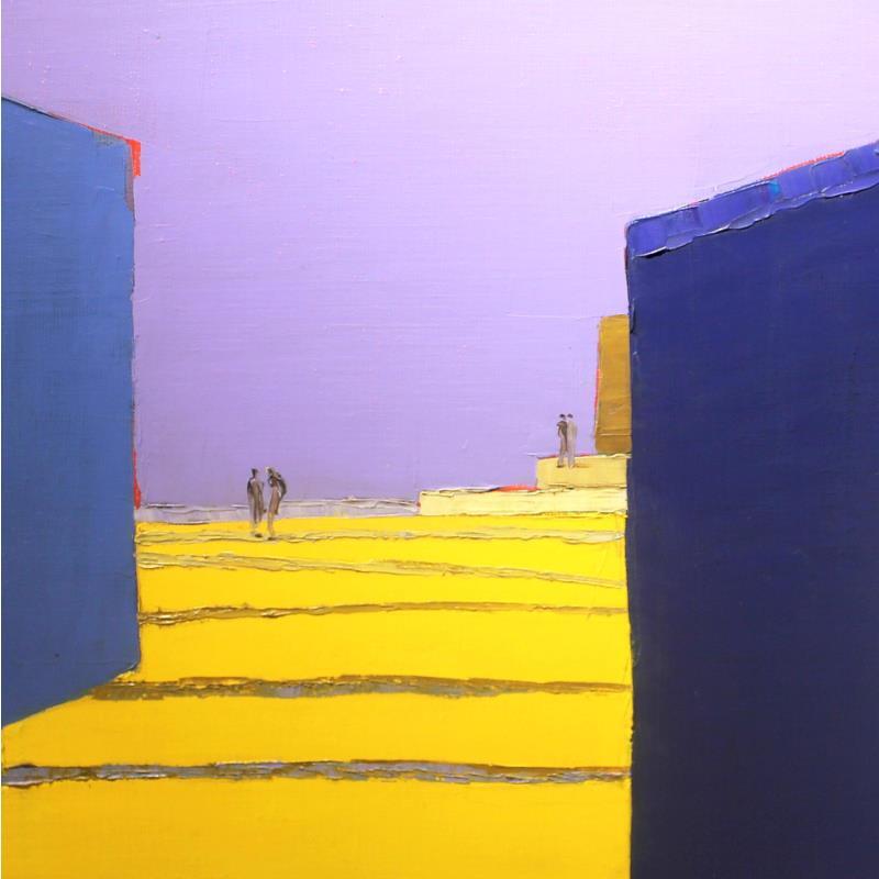 Gemälde Ensemble von Marteau Frederique | Gemälde Abstrakt Öl