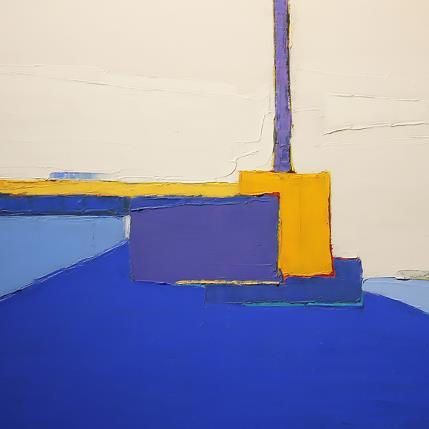 Peinture Imagination 1 par Marteau Frederique | Tableau Abstrait Huile