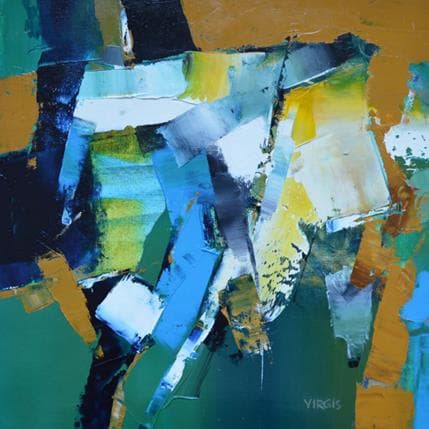 Gemälde Tremendous vision von Virgis | Gemälde Abstrakt Öl Minimalistisch