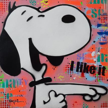 Gemälde I LIKE IT von Euger Philippe | Gemälde Pop-Art Acryl Pop-Ikonen