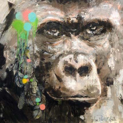 Peinture Illo par Pivot-Iafrate Anne | Tableau Figuratif Acrylique animaux