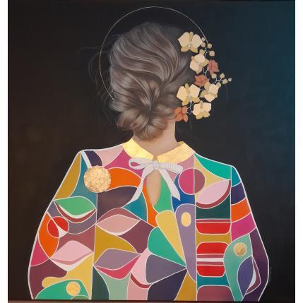 Painting Titania by Rosângela | Painting Figurative Acrylic