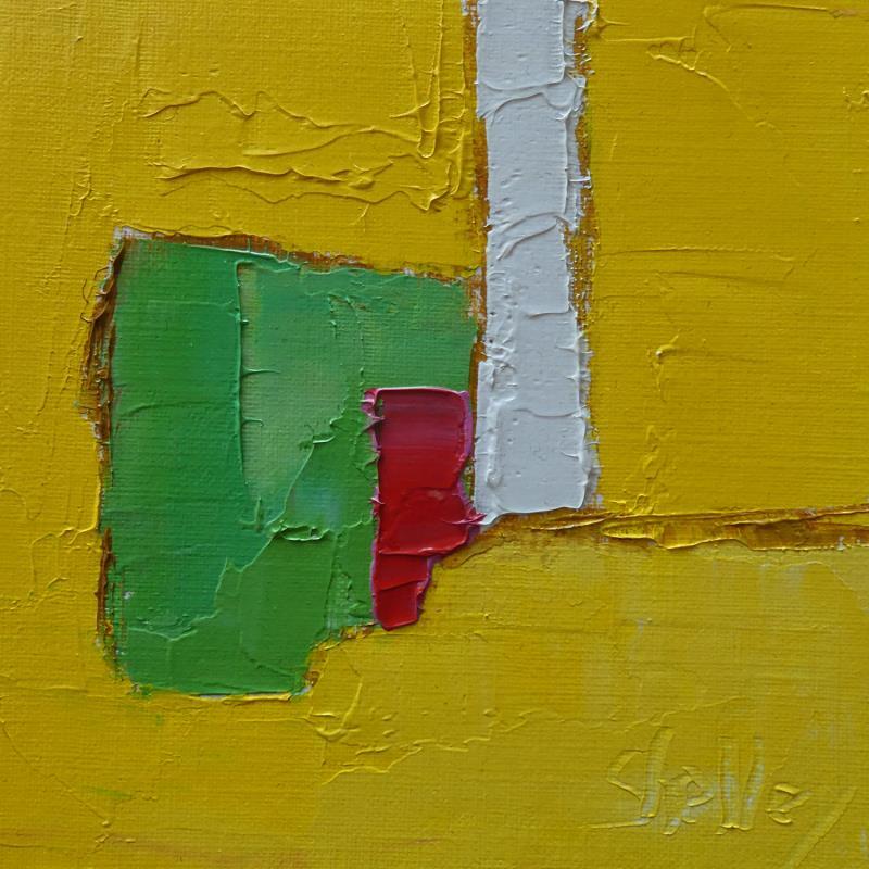 Gemälde FRACAS von Shelley | Gemälde Abstrakt Öl