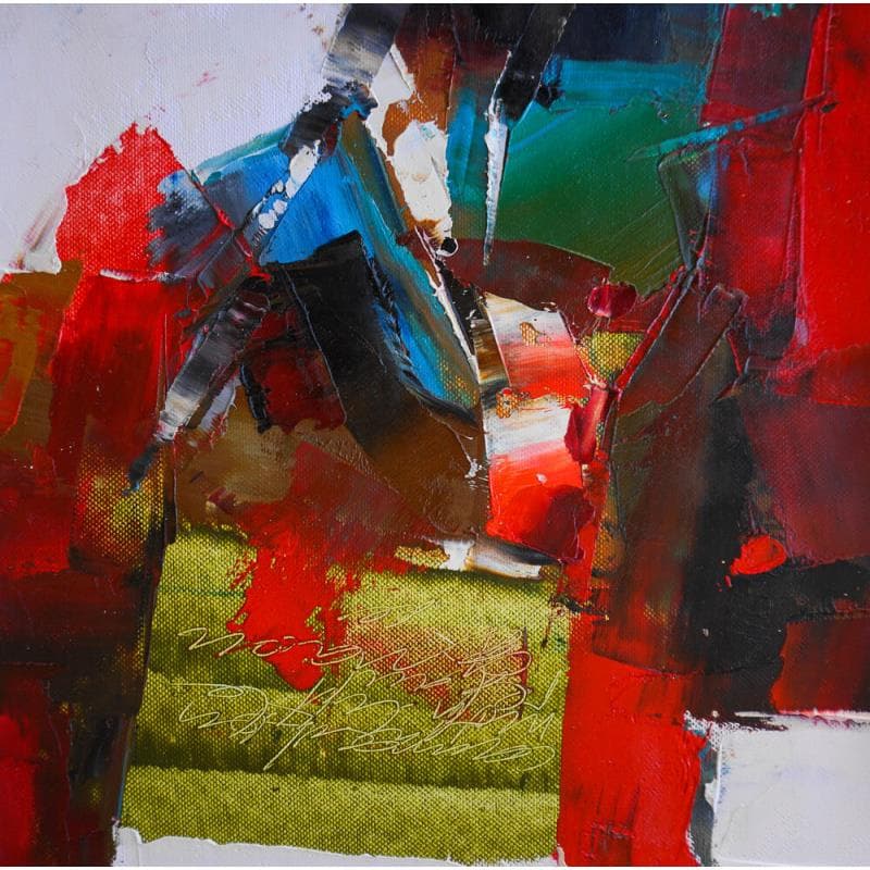 Pintura See you later por Virgis | Pintura Abstracto Minimalista Aceite