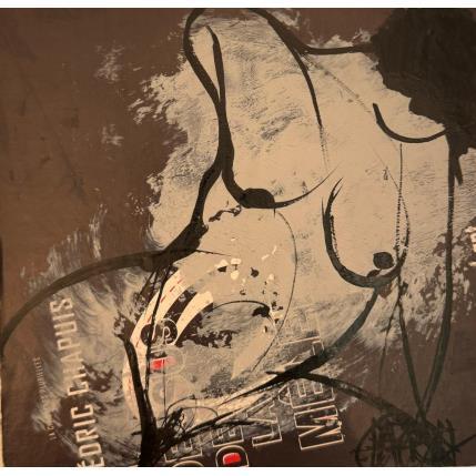 Peinture Spectacle 1 par Chaperon Martine | Tableau Figuratif Acrylique Nu