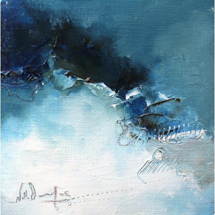 Painting Ouvre ton coeur by Dumontier Nathalie | Painting Abstract Oil Minimalist