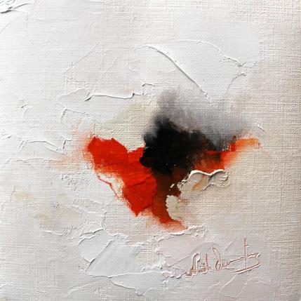 Painting De l'infinie douceur by Dumontier Nathalie | Painting Abstract Oil Minimalist