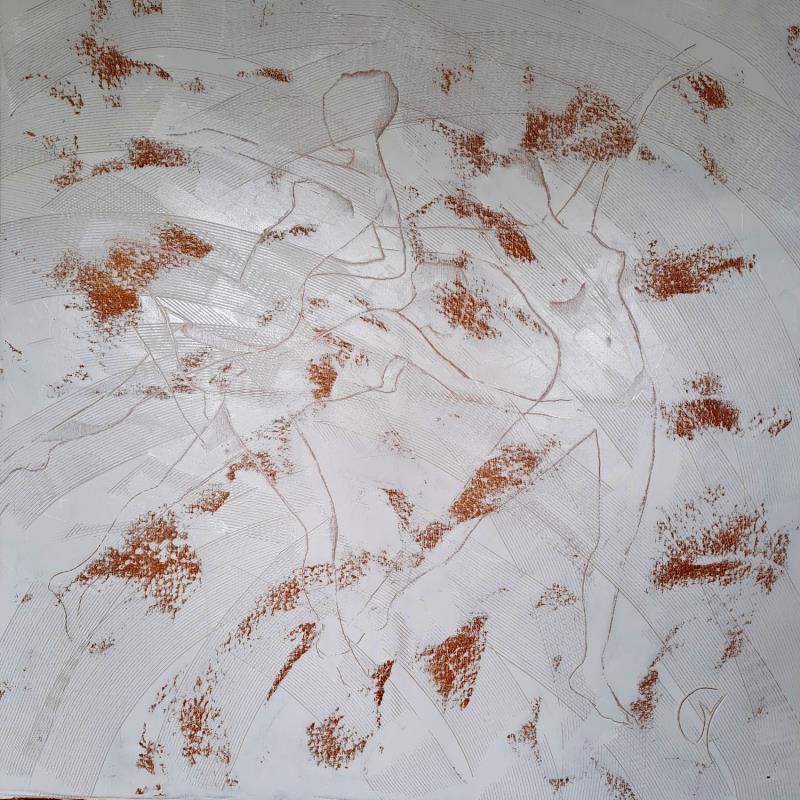 Peinture Joie par Malfreyt Corinne | Tableau Figuratif Scènes de vie Nu Minimaliste Huile