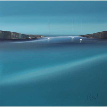 Pintura Emotions marines 55 por Roussel Marie-Ange et Fanny | Pintura Figurativo Aceite Marine, Minimalista