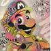 Painting Mario by Lemoine Mael | Painting Pop-art Pop icons Graffiti Acrylic
