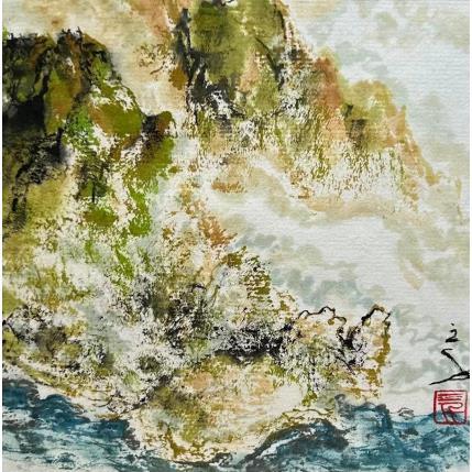 Peinture Connotation par Sanqian | Tableau Figuratif Aquarelle, Encre