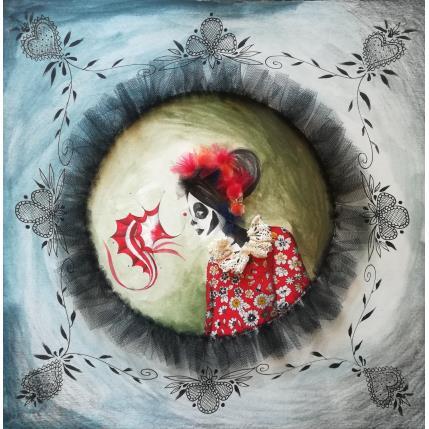 Painting Moi et toi dans l'eau by Nai | Painting Surrealism Acrylic, Gluing Cinema, Marine, Pop icons