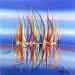 Painting REVES EN MER by Fonteyne David | Painting Figurative Acrylic