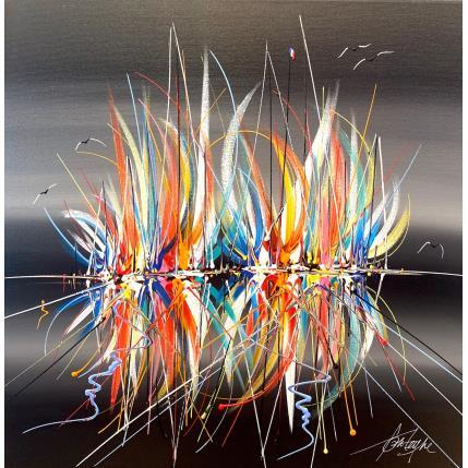 Peinture FOUGUE EN SOIREE par Fonteyne David | Tableau Figuratif Acrylique