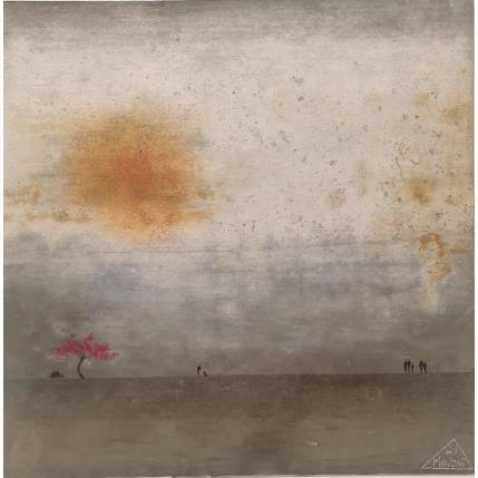 Pintura Tia por Manconi Gil | Pintura Figurativo Metal Paisajes