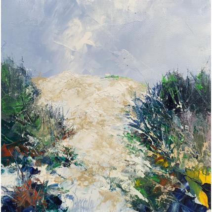 Peinture Oyats par Dessein Pierre | Tableau Figuratif Huile Marine