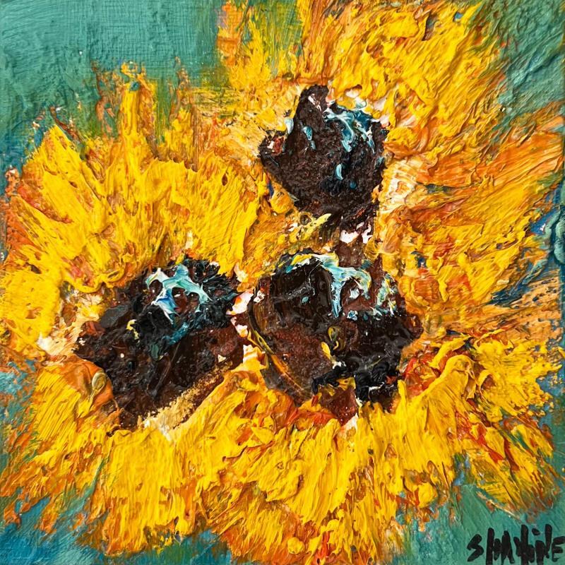 Peinture Sunny par Shahine | Tableau Figuratif Huile