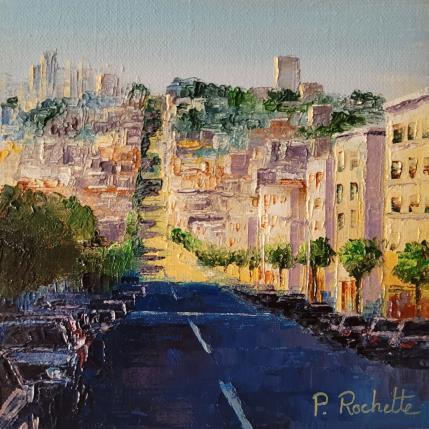 Painting Balade matinale by Rochette Patrice | Painting Figurative Oil Urban