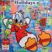 Painting HOLIDAYS by Euger Philippe | Painting Pop-art Pop icons Acrylic Gluing