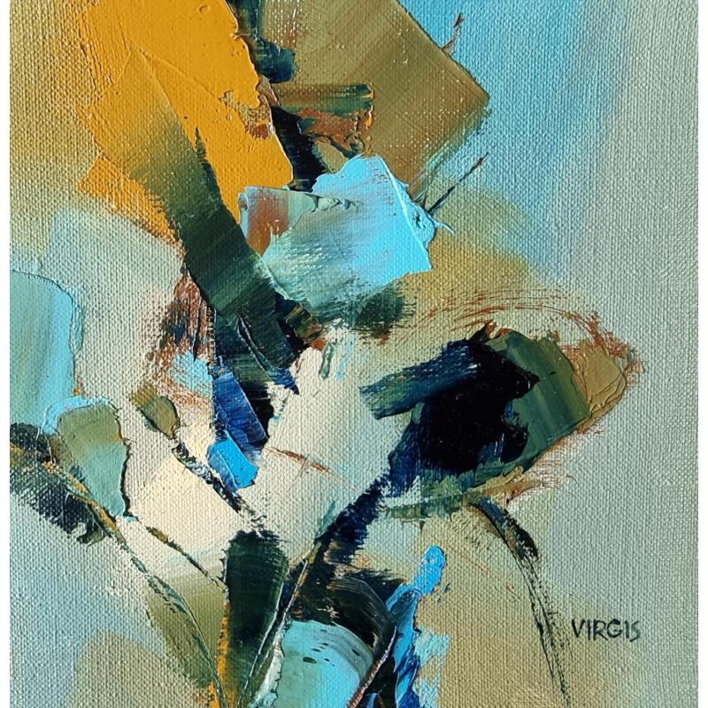 Peinture Dreamy par Virgis | Tableau Abstrait Minimaliste Huile