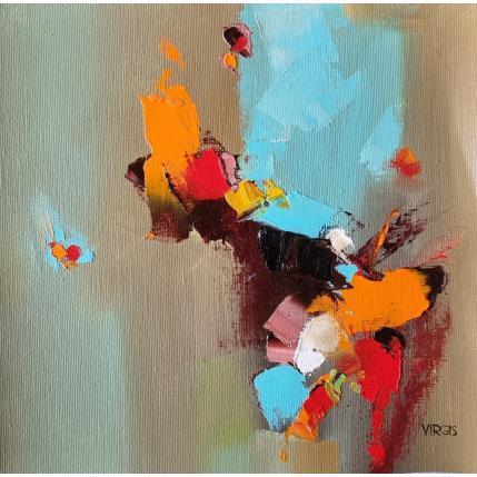 Peinture More than ready par Virgis | Tableau Abstrait Huile Minimaliste