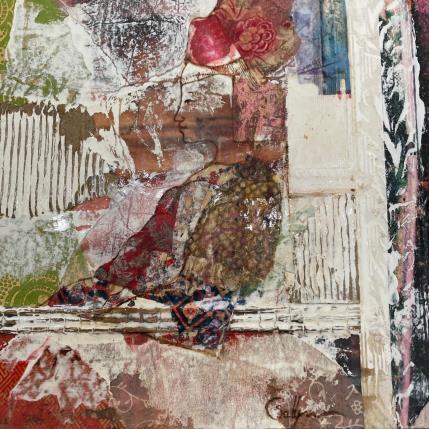 Peinture Kassandra par Sablyne | Tableau Art Singulier Acrylique Portraits