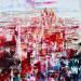 Painting New York by Reymond Pierre | Painting Abstract Urban Oil