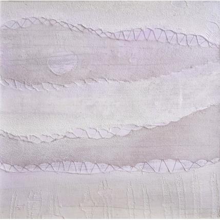 Peinture Ether #5 par Settimia Taroux | Tableau Abstrait Acrylique, Textile minimaliste