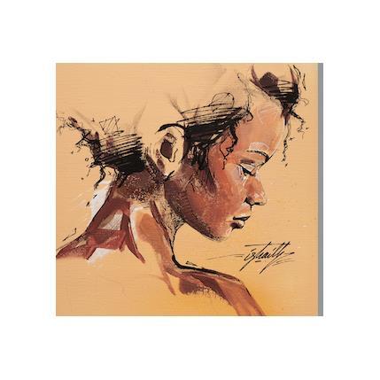 Painting sania by Istraille | Painting Figurative Acrylic Pop icons, Portrait