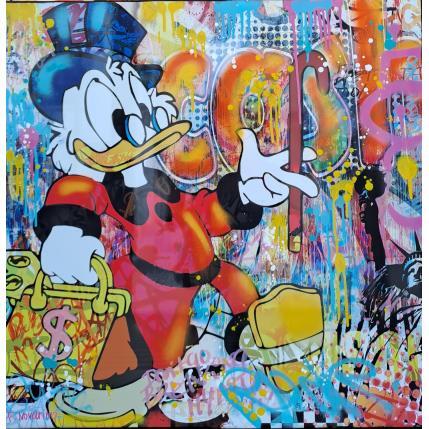 Peinture Cash!!! par Novarino Fabien | Tableau Pop-art Icones Pop