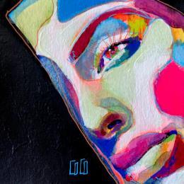 Peinture Conversations Silencieuses : Pa(e)nsez par Coco | Tableau Figuratif Acrylique Portraits