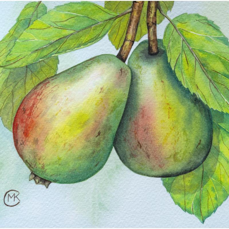 Gemälde La paix von Kuprina Carle Maria | Gemälde Figurativ Natur Aquarell